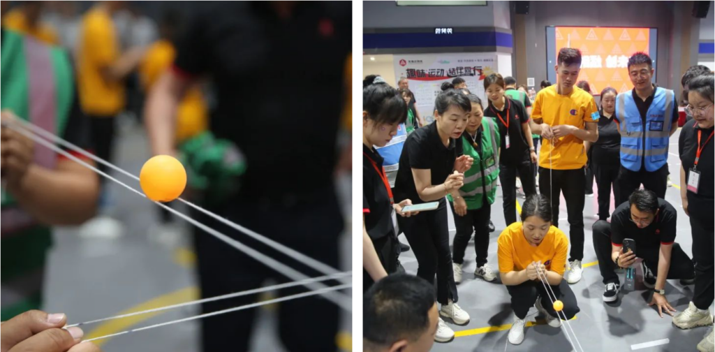 趣味运动结伴同行 | MG不朽情缘官网物流趣味运动会