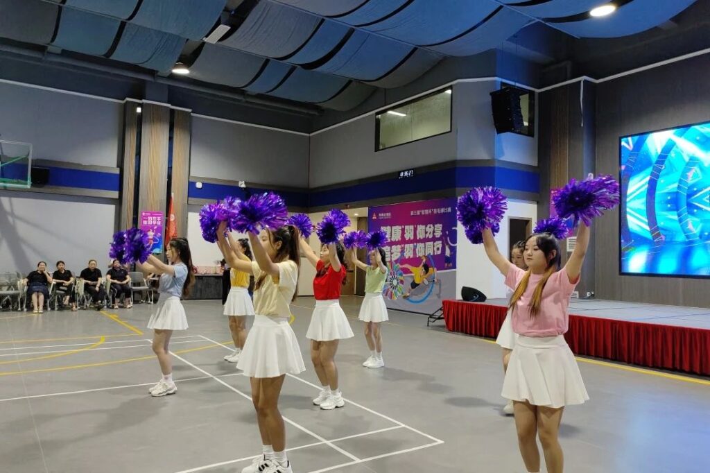 健康“羽”你分享,追梦“羽”你同行——MG不朽情缘官网物流第三届“智慧杯”羽毛球比赛